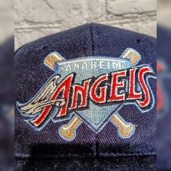 Anaheim Angels embroidered vintage baseball cap/hat - Picture 3 of 9